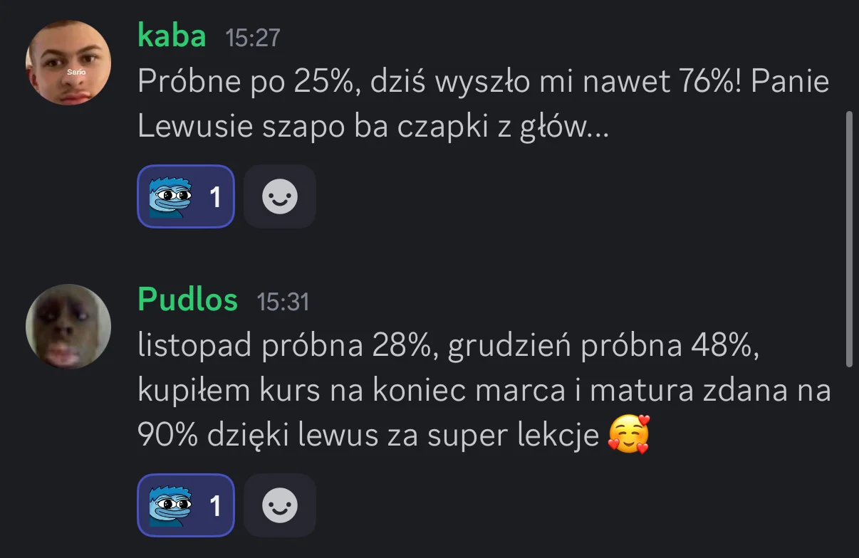 Opinia ucznia 1