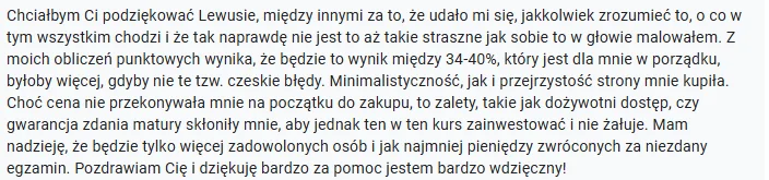 Opinia ucznia 20