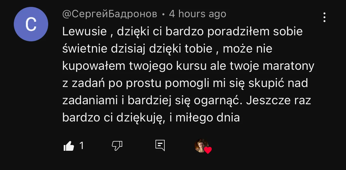 Opinia ucznia 4