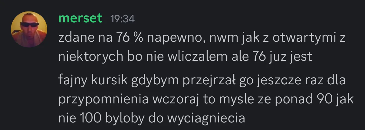 Opinia ucznia 7